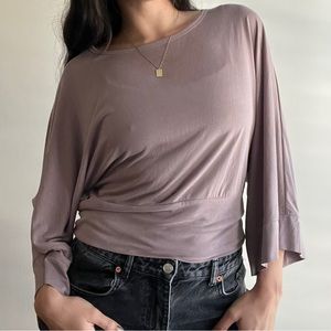 Mauve Deletta Blouse